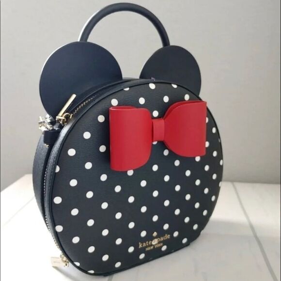disney x kate spade new york minnie mouse crossbody bag main image 4